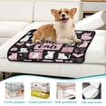 thumbnail image 6 of IAUYY Washable Pee Pads for Dogs Smallx3 Absorbent and Leak-Proof Non-Slip Reusable Puppy Pee Pads for Dogs Applicable to Playpen Potty Crate Elegant Kitten, 6 of 7