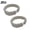 White, variant on Cotton Curtain Tiebacks, 9.44" Flexible Twist Rope Holders for Drapes & Sheer Panels, No Drilling Wall Damage