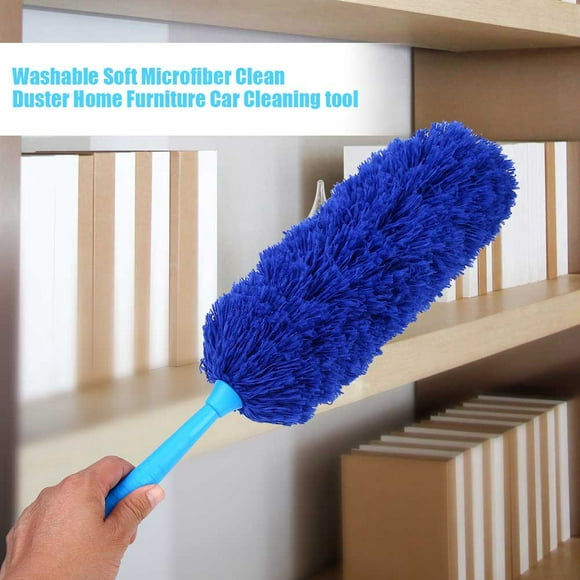 Rdeghly 1 pcs Washable Anti Static Soft Microfiber Clean Duster Home Furniture Car Cleaning Tool, Duster Brush, Cleaning Duster