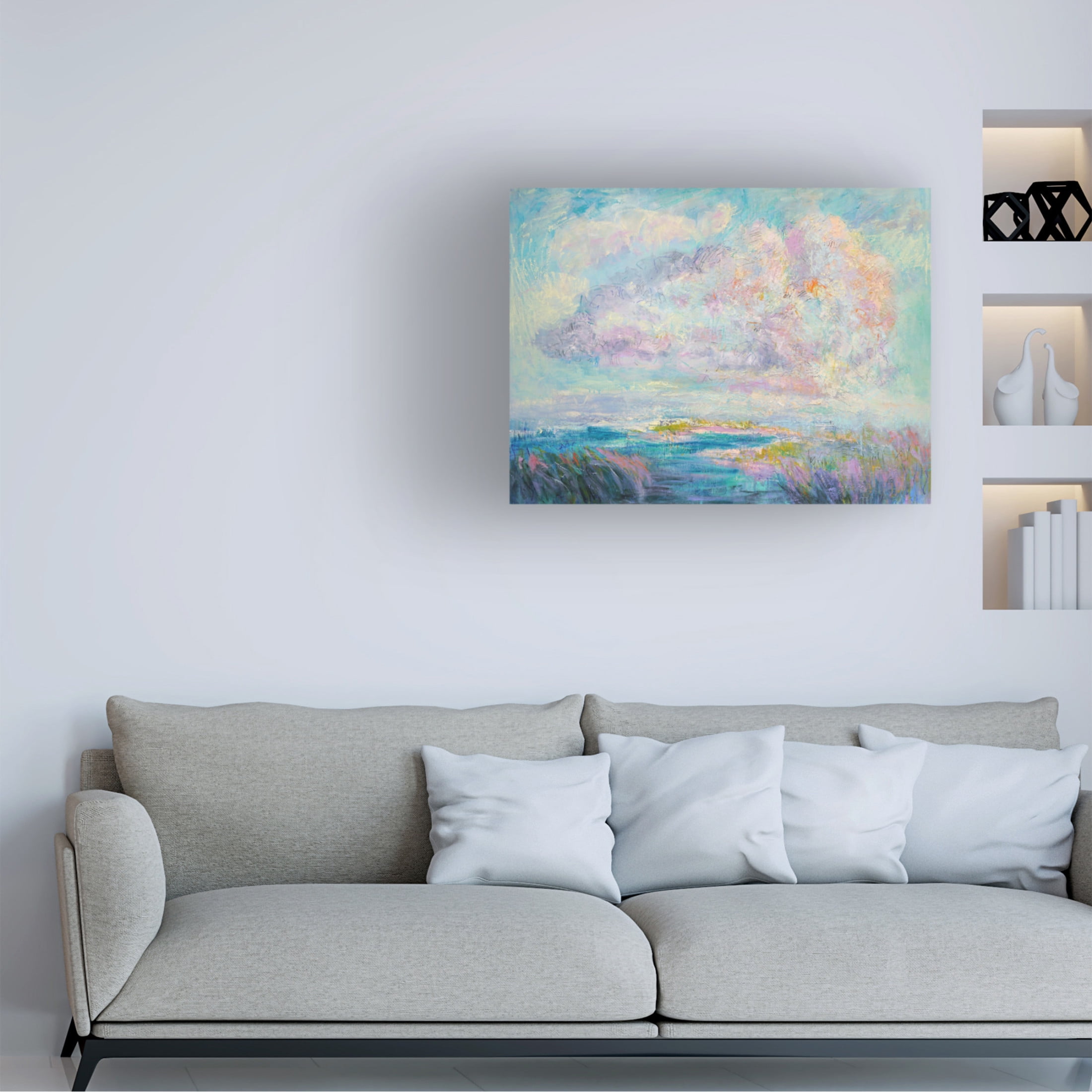 Trademark Fine Art Dorothy Fagan  Skies the Limit  II Canvas Wall Art