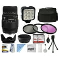 thumbnail image 1 of Sigma 70-300mm DG Lens 5A9306 + Accessories Bundle includes LED Light + Case + Filters + 128GB Memory for Nikon DF D7200 D7100 D7000 D5500 D5300 D5200 D5100 D5000 D3300 D3200 D3100 D3000 D300S D90, 1 of 7