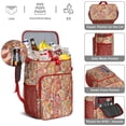 thumbnail image 4 of Tribal Rustic Cooler Backpack - 20L Insulated Leakproof Bag, Artistic Design for Beach, 4 of 6