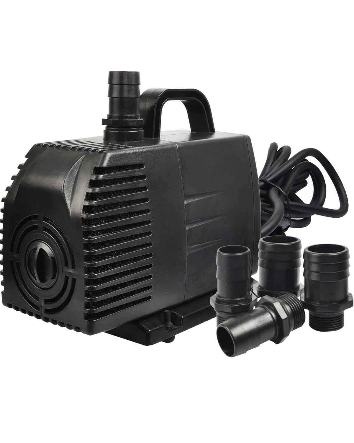 Simple Deluxe 1056 GPH Submersible Pump with 15' Cord, Water Pump for