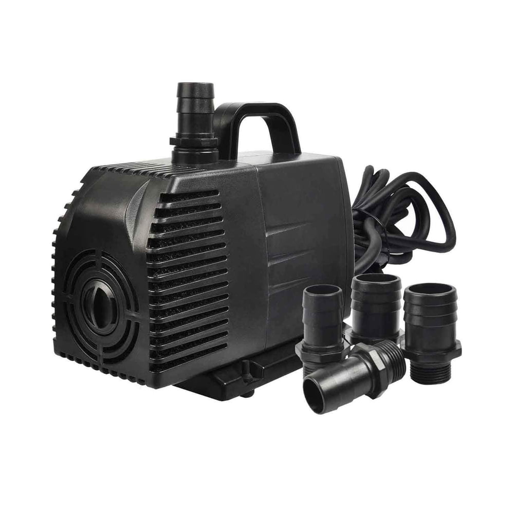 Simple Deluxe 1056 GPH Submersible Pump with 15' Cord, Water Pump for