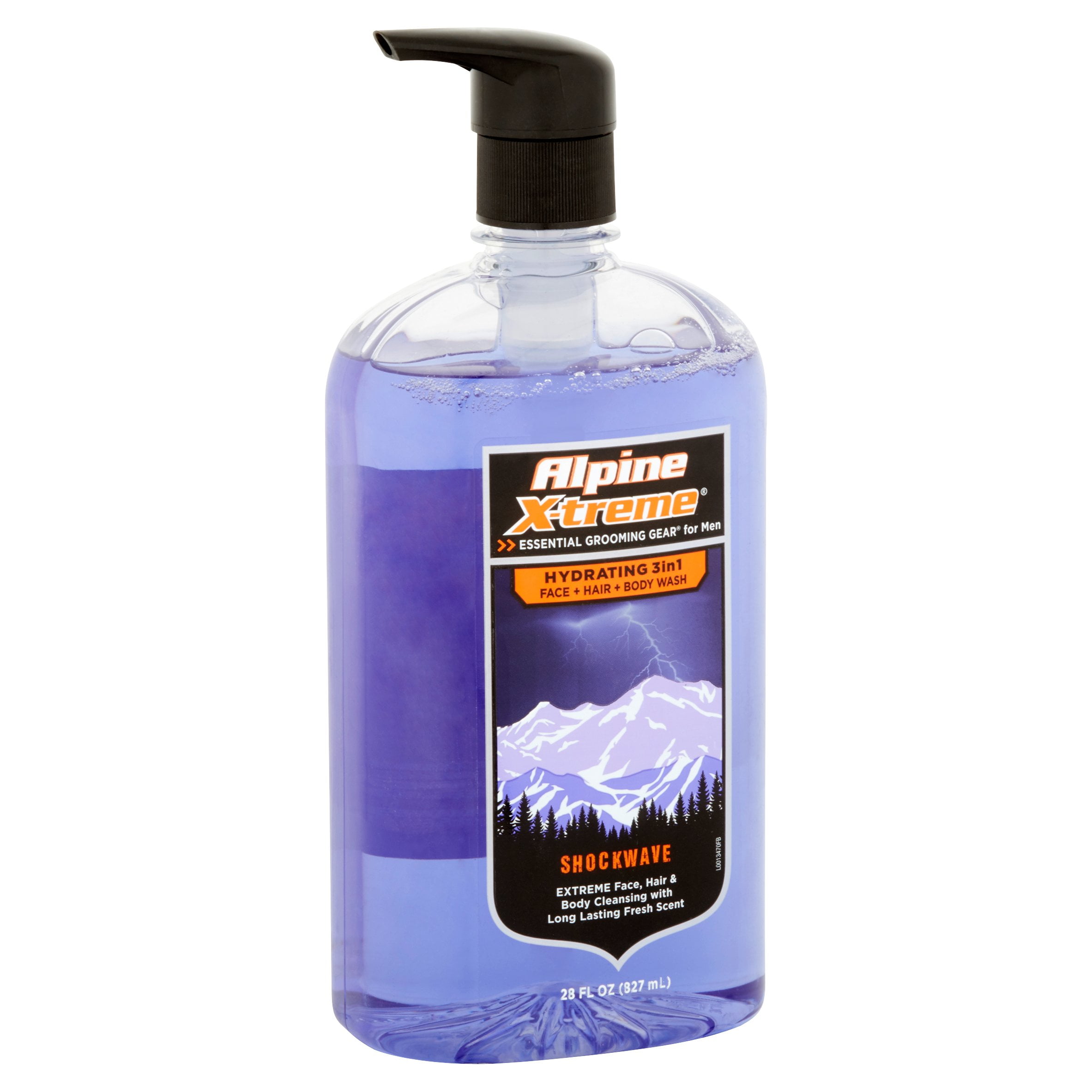Alpine Xtreme Hydrating Shockwave Scent Hair Body Face Wash