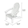 thumbnail image 4 of Mainstays Adirondack Chair, 4 of 4