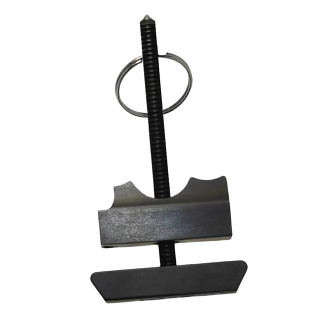Pocket Survival Tools Glass Breaker Coat Hanger Multitool for Privacy Protection Black