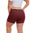 thumbnail image 3 of INNERSY Women's Plus Size Boxer Underwear Rayon from Bamboo 3 Pack(3XL,Dark), 3 of 7
