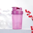 thumbnail image 4 of 400ml Shaker Cup, Leak-proof Protein Powder Milkshake Mixing Cup with Mixing Ball, BPA-free Plastic, 4 of 6