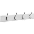 thumbnail image 2 of National Hardware B8170 S827-147 Hook Rail, 4-Hook, Wood, Satin Nickel, 2 of 2
