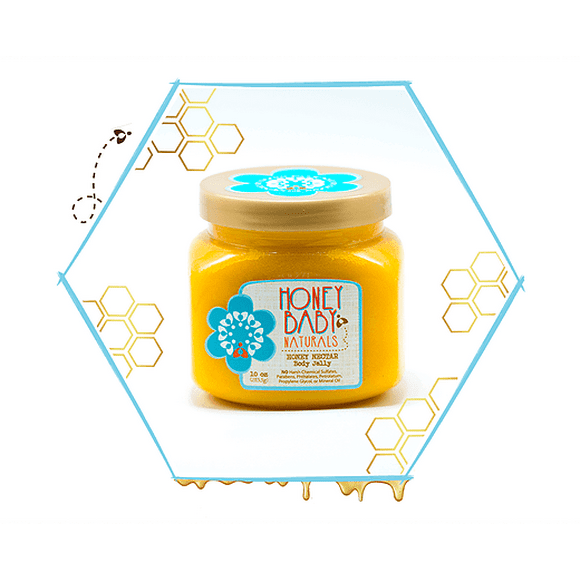 Honey Baby Naturals Miel Nectar Gelée de Corps 10oz