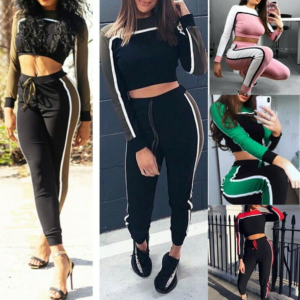 jogger pants and sweatshirt set