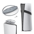 thumbnail image 2 of JYS Support Vertical Universel pour PS5 Pro/PS5 Slim - Base Circulaire en Métal Robuste pour Tous les Modèles PlayStation 5 (Disque/numérique), Support Vertical Stable pour Console, 2 of 9