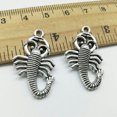 thumbnail image 6 of U8MO 20/45pcs scorpion antique silver charms pendants jewelry DIY finding 29*28mm-20pcs, 6 of 9