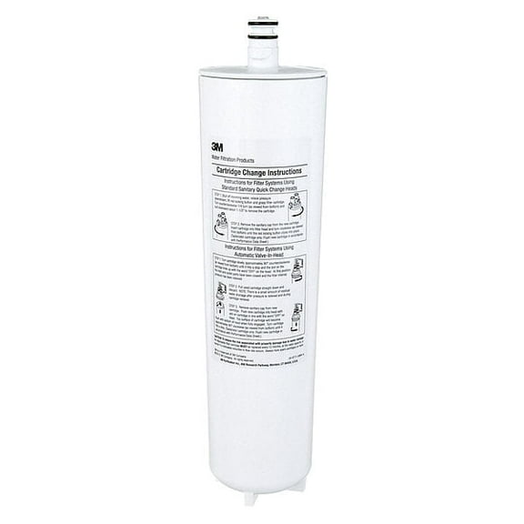 Quick Connect Filter, 1.5 gpm, 1 Micron, 3-3/16" O.D., 12 7/8 in H