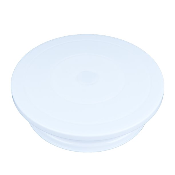 EeaseMX Base giratoria para decoración de pasteles de accionamiento manual, herramienta para hornear con base giratoria
