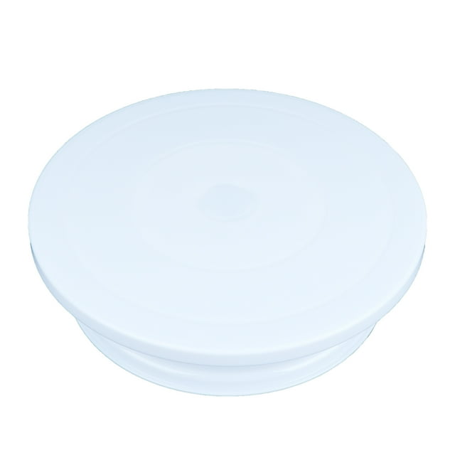 EeaseMX Base giratoria para decoración de pasteles de accionamiento manual, herramienta para hornear con base giratoria