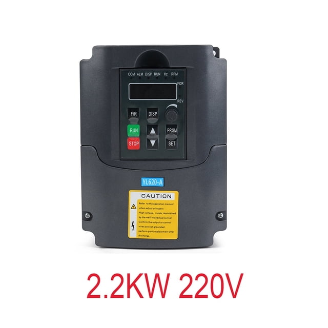 2.2KW 220 VFD Inverter 3KW 4KW 5.5KW 7.5KW Frequency Inverter Converter 1P Input 3P Output 220 For CNC Spindle Motor Speed Con ,Wide Use