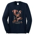 thumbnail image 2 of If It's Not a Chocolate Lab It's Just a Dog Gift | Mens Dog Lover Long Sleeve T-Shirt, Navy, Medium, 2 of 3
