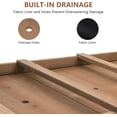 thumbnail image 6 of PETSCOSSET Large Raised Garden Bed Outdoor Wooden Planter Box with Legs for Gardening, 6 of 10