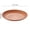 Brown, variant on Plastic Dinner Plates, Reusable Unbreakable Dinnerware Set with Wood Grain Finish, Dishwasher Safe Round Plates for Kitchen, Camping, Parties, and Everyday Meals