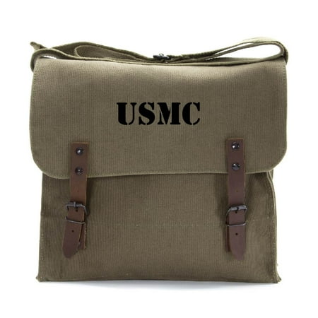 USMC United States Marine Corps Text Army Heavyweight Canvas Medic Shoulder