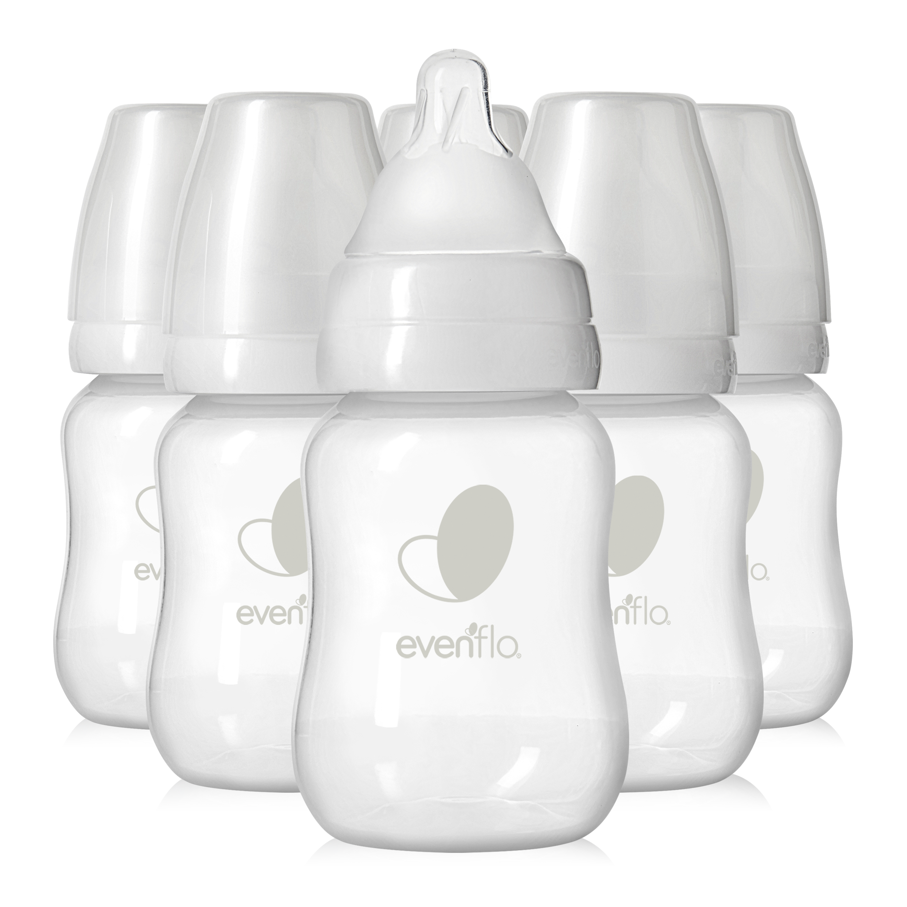 Evenflo Balance Plus Standard Neck Bottles, 4 oz, 6-Pack photo 1