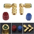 thumbnail image 1 of Effort saving Quick Coupler Valve AC Fitting Adapter R12 to R134A Retrofit, 1 of 3