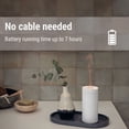 thumbnail image 4 of Stadler Form aroma diffuser Lucy using battery power, with flame effect can diffuse essential oils for up to 7 hours, for relaxation and revitalising aromatherapy, black, 4 of 6
