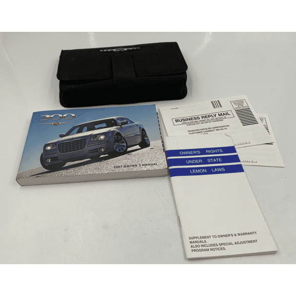 2007 Chrysler 300 Owners Manual Handbook with Case OEM G02B29023