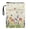 Tulip Butterfly, variant on HELLHERO Red Tulips Vintage Polyester Fabric Book Sleeve Cover for Men 8.66 x 11.42 for Classroom Library Washable