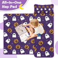 thumbnail image 4 of Halloween Ghost Pumpkin Pattern Toddler Nap Mats for Kids Preschool,50"x20" Sleeping Mat Bag or Kids,Toddler Sleeping Bag,Toddler Nap Mat or Daycare, 4 of 6