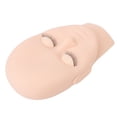 thumbnail image 1 of Lash Mannequin Head Lash Practice Kit Makeup Eyelash Extension Practice Doll Head With 3 Pairs Removable Eyelids Double Layer Lashes Replaced Eyelids Training Mannequin Head, 1 of 8