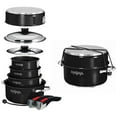 thumbnail image 2 of Magma 10 Pc Induction Cookware Set w/ Nonstick Enamel Finish, Black, 2 of 5