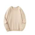 thumbnail image 1 of Spring and Autumn Cotton Hip-Hop Round Neck Solid Color Sweater Off-shoulder Long Sleeve Nude Shirt, 1 of 4