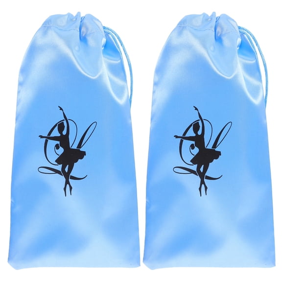 ROMANSENTIAL Satin Shoe Pouch 1 Pair Stylish Storage Bag for Travel and Organization