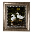 thumbnail image 4 of ArtToFrames 24" x 30" Silver Scoop Picture Frame, 24x30 inch Silver Wood Poster Frame (WOM-5089), 4 of 7