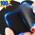 thumbnail image 2 of Double Faced Carpet Fixing Stickers Dashboard Mat High Adhesive Fixed Patch Home Floor Mats Fastener Anti Skid Grip Tape Sticker Square 1.6x7cm 5pairs (10pcs), 2 of 6