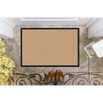 thumbnail image 3 of Linon Athena Cotton Rug in Sisal and Black-1'10" x 2'10", 3 of 4