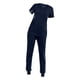 thumbnail image 5 of Conjunto de uniforme médico para mujer con múltiples bolsillos, cómodo y profesional, para enfermera. XL, 5 of 9