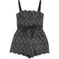 thumbnail image 1 of Alexis Womens Angara Romper Jumpsuit, Black, Large, 1 of 1