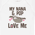 thumbnail image 4 of Inktastic Nana and Pop Love Me Sloth Girls Baby Bodysuit, 4 of 5
