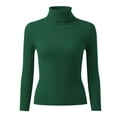 thumbnail image 3 of Thermal Shirt for Women Long Sleeve turtle neck T Shirt Undershirts Fitted Tops Fall Clothing Womens Casual Tops, 3 of 4