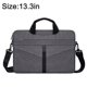 thumbnail image 2 of Combination 2 Bolso de hombro gris para computadora portátil, funda para computadora portátil, maletín para tableta portátil, impermeable, gris-13,3 pulgadas, 2 of 5