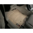 thumbnail image 3 of WeatherTech Custom Fit FloorLiners compatible with 2008-2010 Saturn Vue - 1st Row (Driver & Passenger), Tan, 3 of 5