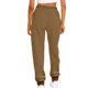 thumbnail image 3 of ICHUANYI Clearance Women Casual Trousers High Waist Drawstring With Multi-Pockets Long Pants(Khaki, L) ICHUANYI WER2023081017938, 3 of 4