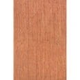 thumbnail image 4 of nuLOOM Rigo Hand Woven Farmhouse Jute Area Rug, 7' 6" x 9' 6", Rust, 4 of 9
