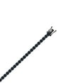 thumbnail image 3 of AFFY Round Cut Lab Created Black Moissanite 4MM Width Tennis Chain Necklace For Men Women In 14K Black Rhodium Plated 925 Sterling Silver, (VVS1 Clarity, 32.75 CT), Length - 24", 3 of 5