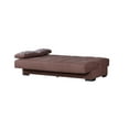 Soho Armless Sleeper Sofa Bed with Storage