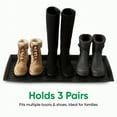 thumbnail image 5 of Superio Multi-Purpose Decorative Rubber Shoe and Boot Tray- Protects Floors from Water, Snow, and Dirt, Indoor and Outdoor Use., 5 of 9